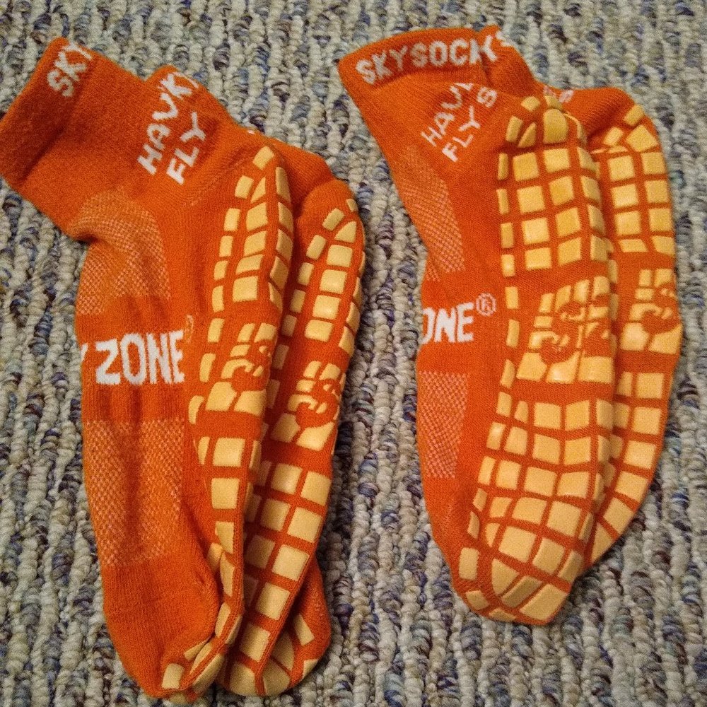 Sky Zone Trampoline Socks - 2 pair